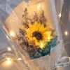 Sunflower bouquets special transparent packaging bags, moisture-proof, fresh-keeping, thickened, environmentally friendly and sealable Application Scenario